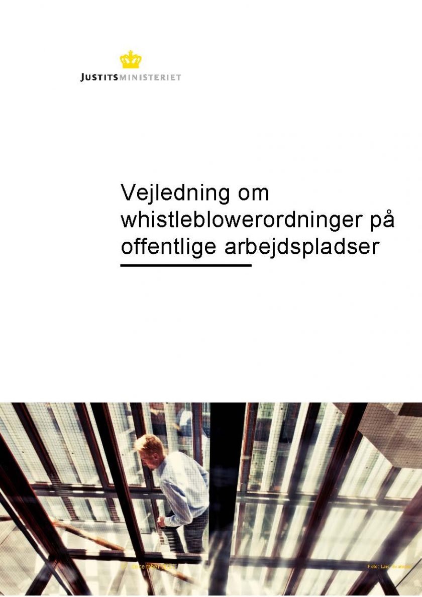 Whistleblowing | Justitsministeriet